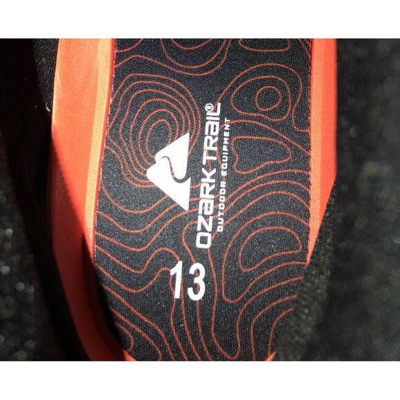 Ozark Trail Men's Meadows Waterproof Brown Leather Hiking Work Boots Size 13 NEW - Picture 15 of 16